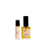 natural face oil and perfume oil set